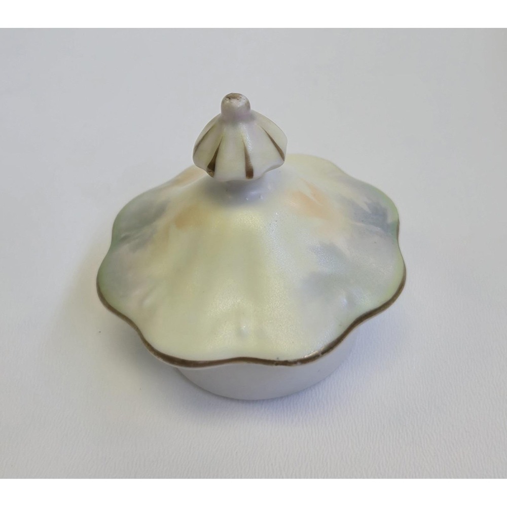Antique R.S. Prussia "Swans on Lake" Chocolate Pot - Satin Finish - Art Nouveau - Picture 15 of 16